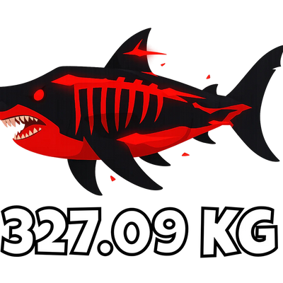 Holographic Megalodon 327.09KG