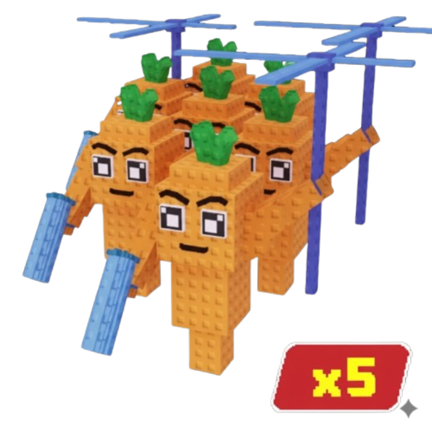 x5 Mr Carrot Bundle
